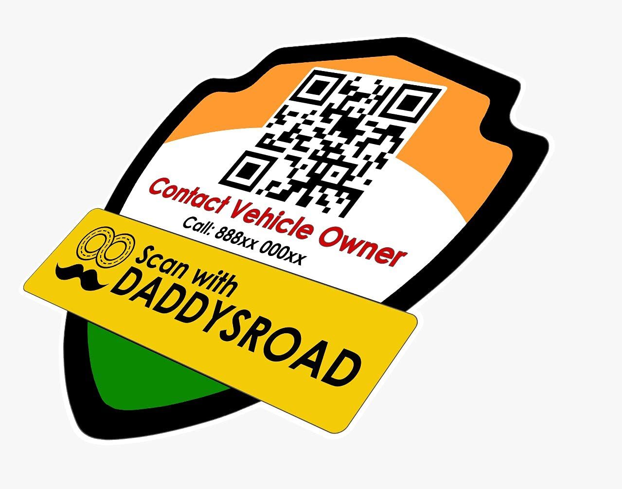 Daddysroad QR Decal